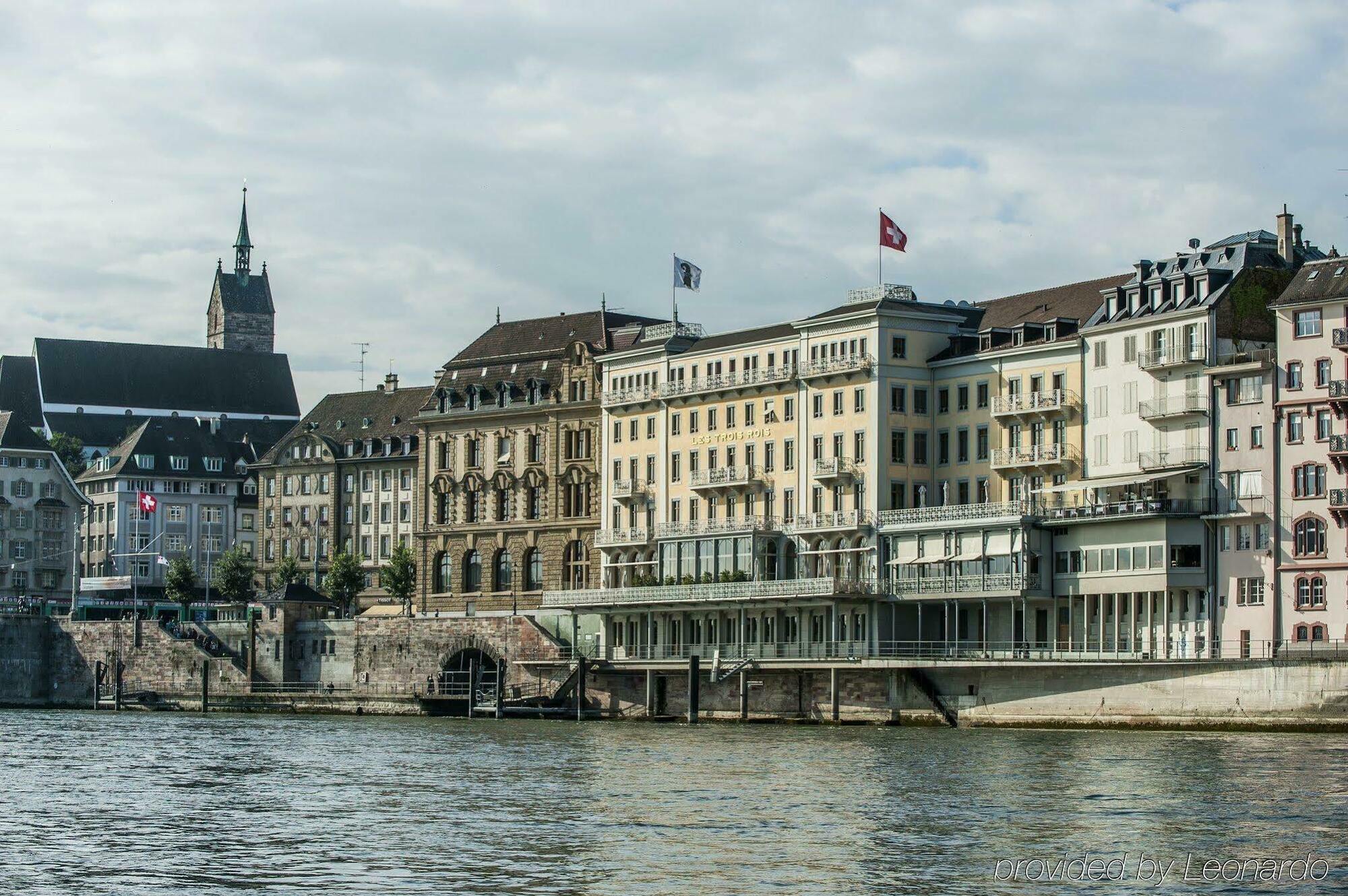 Grand Hotel Les Trois Rois Basilea Esterno foto